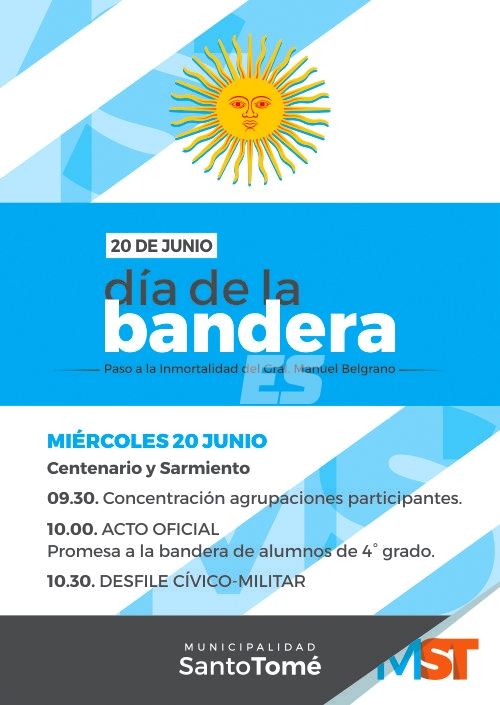 Actividades Oficiales Por El Dia De La Bandera El Santotomesino