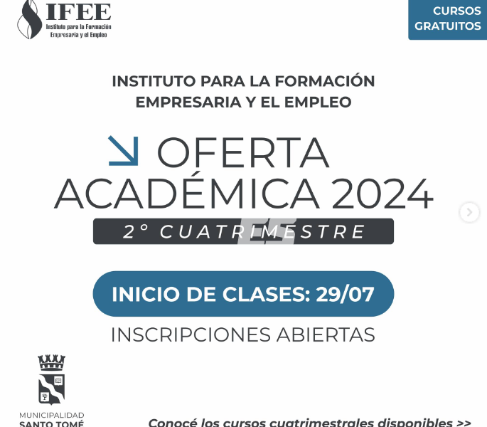 Ifee Rajput Sigue abierta la inscripción al segundo semestre del IFEE – El ...