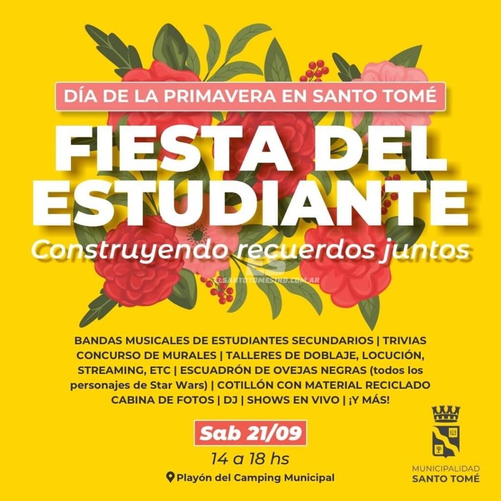 El próximo sábado: Santo Tomé celebra la llegada de la primavera y el ...